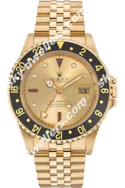 Rolex GMT-Master II Yellow Gold Automatic 16718