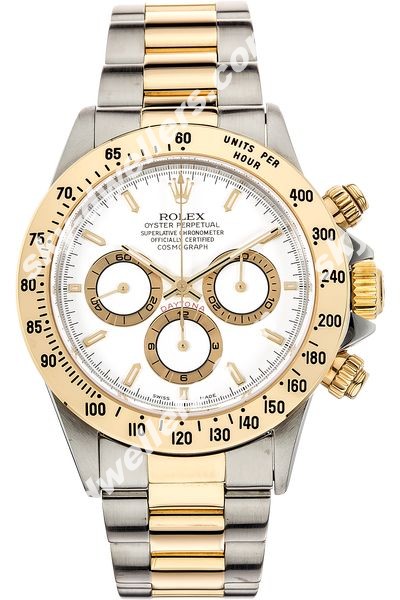 Rolex Daytona Zenith Movement Yellow Gold and Stainless Steel Automatic 16523