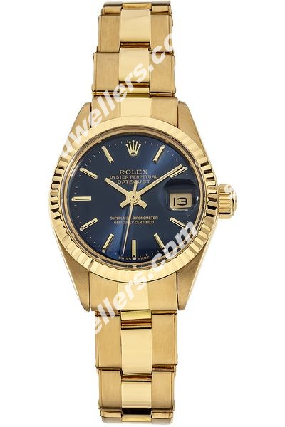 Rolex Datejust Circa 1974 Yellow Gold Automatic 6917/8