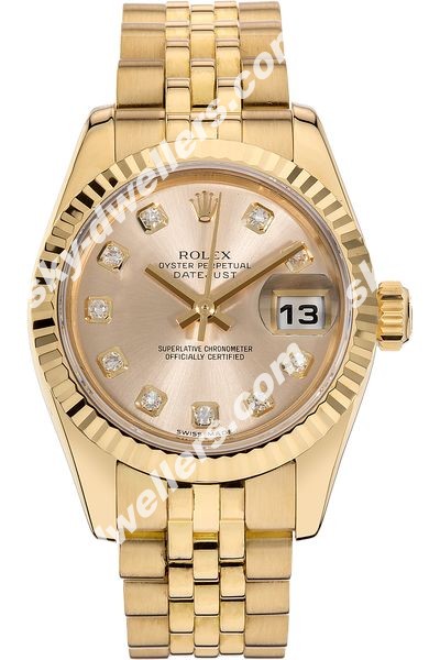 Rolex Datejust Yellow Gold Automatic 179178