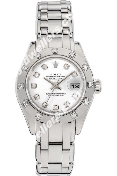 Rolex Datejust Pearlmaster White Gold Automatic 80319