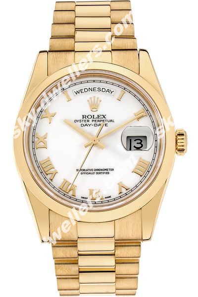 Rolex Day-Date Yellow Gold Automatic 118208