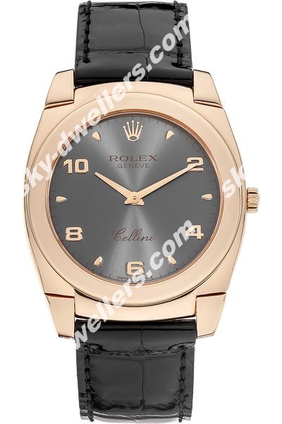 Rolex Cellini Cestello Rose Gold Manual 5330/5