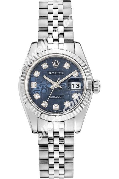 Rolex Datejust White Gold and Stainless Steel Automatic 179174