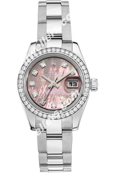 Rolex Datejust White Gold and Stainless Steel Automatic 179384