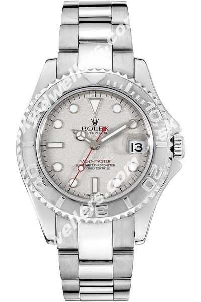 Rolex Yachtmaster Platinum and Stainless Steel Automatic 168622