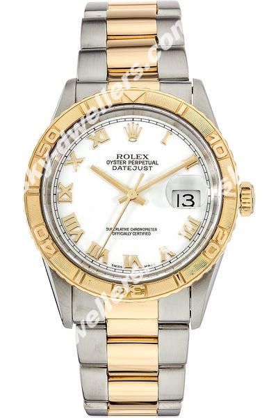 Rolex Datejust Turn-O-Graph Yellow Gold and Stainless Steel Automatic 16263