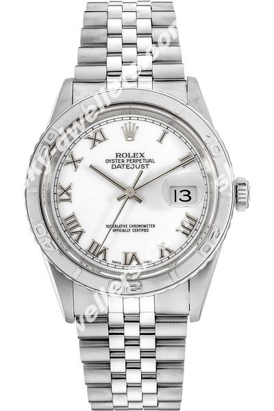 Rolex Datejust Turn-O-Graph White Gold and Stainless Steel 16264