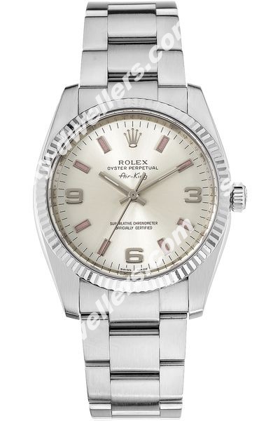 Rolex Air-King White Gold and Stainless Steel Automatic 114234