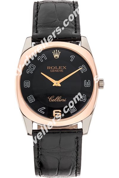 Rolex Cellini Danaos White Gold and Rose Gold Manual 4233/9