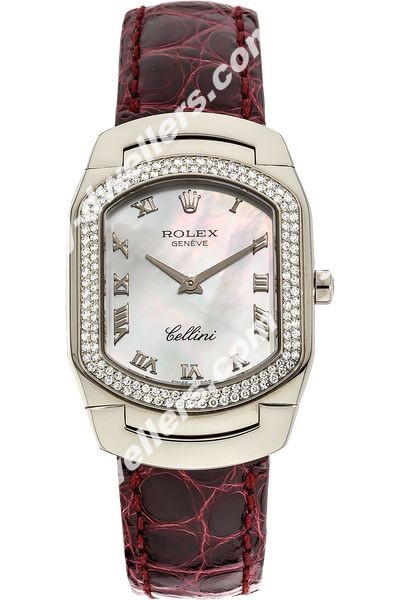 Rolex Cellini Cellissima White Gold Quartz 6691/9