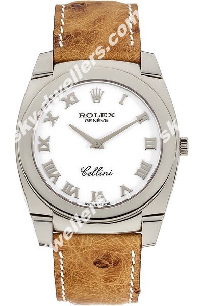 Rolex Cellini Cestello White Gold Manual 5330/9