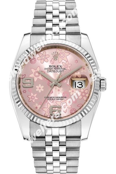 Rolex Datejust White Gold and Stainless Steel Automatic 116234