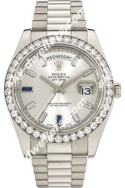 Rolex Day-Date II White Gold Automatic 218349