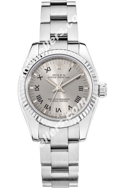 Rolex Oyster Perpetual White Gold and Stainless Steel Automatic 176234