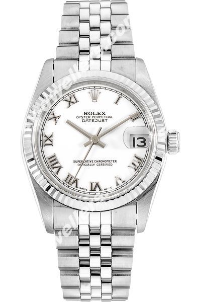 Rolex Datejust White Gold and Stainless Steel Automatic 68274