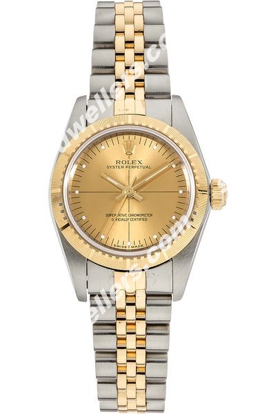 Rolex Oyster Perpetual Yellow Gold and Stainless Steel Automatic 76243