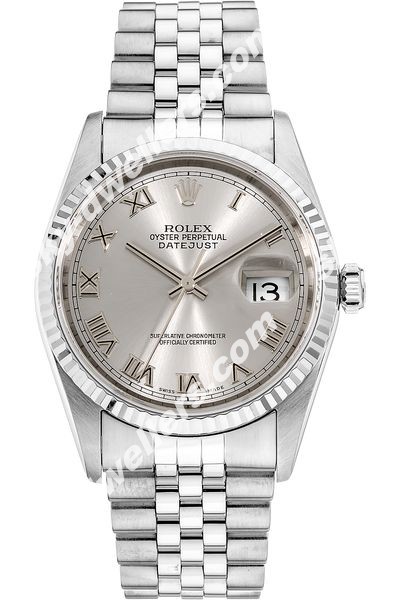 Rolex Datejust White Gold and Stainless Steel Automatic 16234