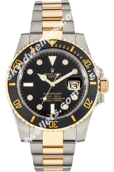 Rolex Submariner Yellow Gold and Stainless Steel Automatic 116613