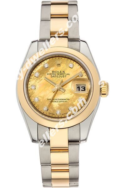 Rolex Datejust Yellow Gold and Stainless Steel Automatic 179163