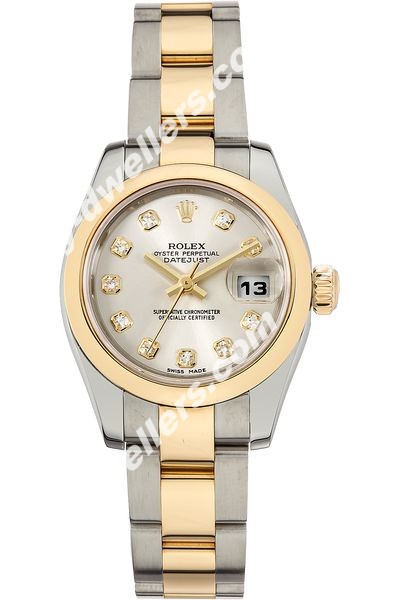 Rolex Datejust Yellow Gold and Stainless Steel Automatic 179163