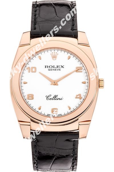 Rolex Cellini Cestello Rose Gold Manual 5330/5