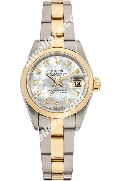 Rolex Datejust Yellow Gold and Stainless Steel Automatic 79163