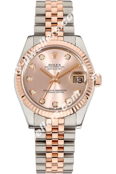 Rolex Datejust Rose Gold and Stainless Steel Automatic 178271