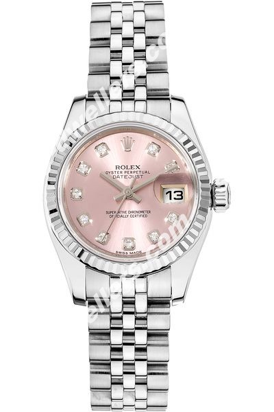 Rolex Datejust White Gold and Stainless Steel Automatic 179174