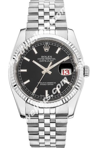 Rolex Datejust White Gold and Stainless Steel Automatic 116234