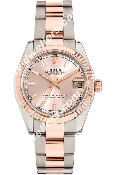 Rolex Datejust Rose Gold and Stainless Steel Automatic 178271