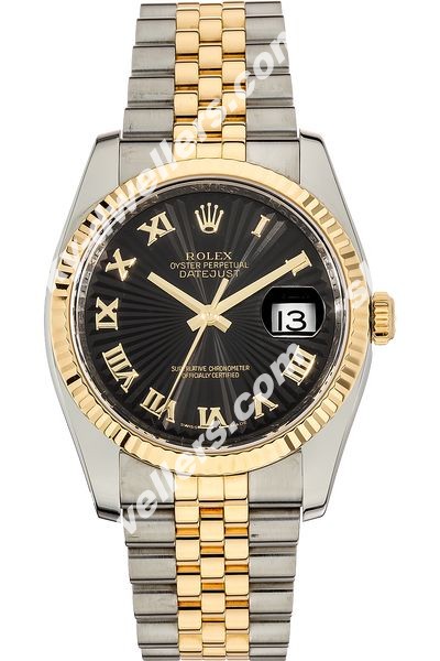 Rolex Datejust Yellow Gold and Stainless Steel Automatic 116233