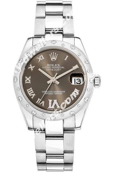 Rolex Datejust White Gold and Stainless Steel Automatic 178344