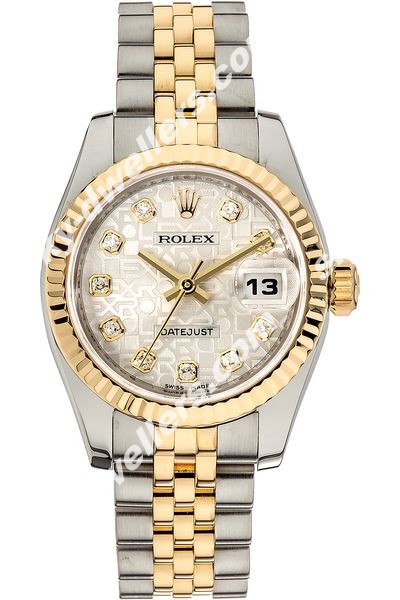 Rolex Datejust Yellow Gold and Stainless Steel Automatic 179173