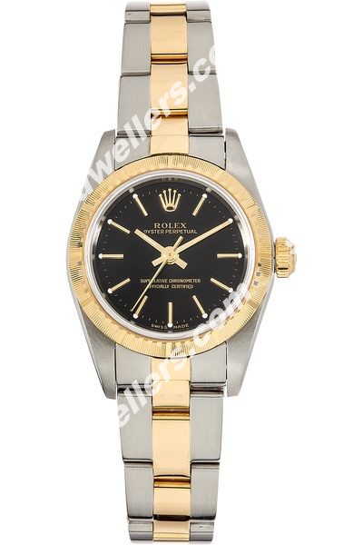 Rolex Oyster Perpetual Yellow Gold and Stainless Steel Automatic 76243