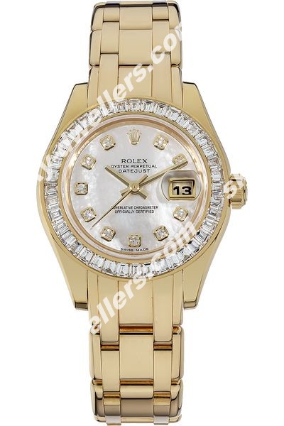 Rolex Datejust Pearlmaster Yellow Gold Automatic 80308