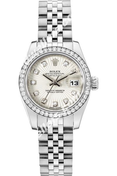 Rolex Datejust White Gold and Stainless Steel Automatic 179384