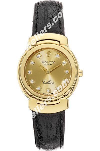 Rolex Cellini Yellow Gold Quartz 66218