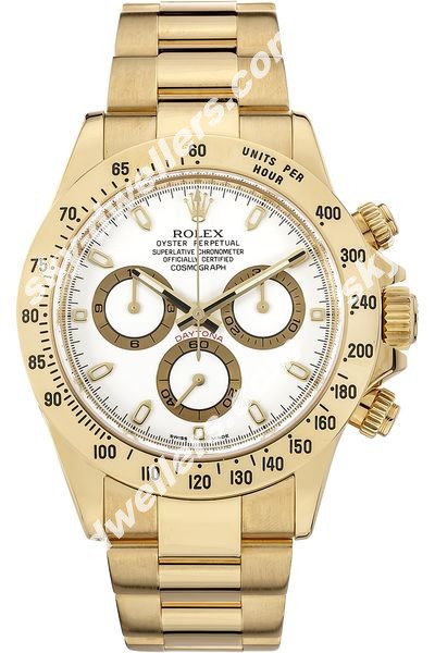 Rolex Daytona Yellow Gold Automatic 116528