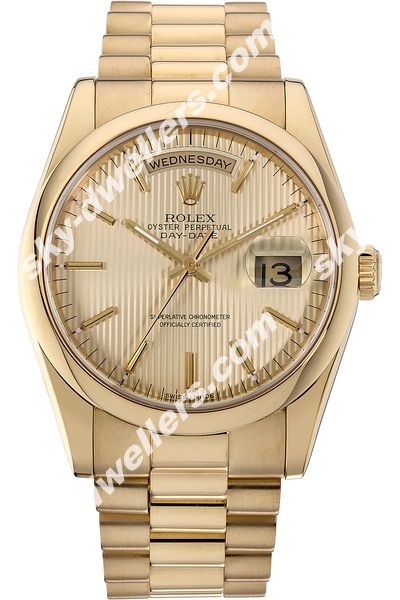 Rolex Day-Date Yellow Gold Automatic 118208