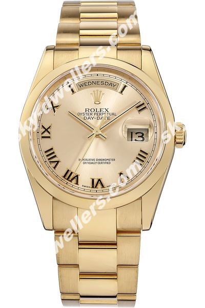 Rolex Day-Date Yellow Gold Automatic 118208