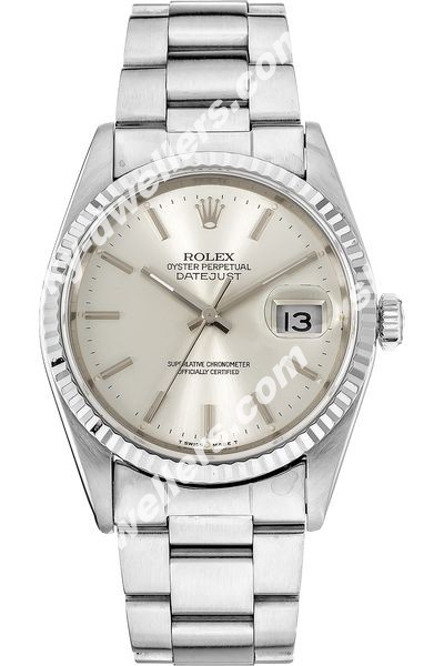 Rolex Datejust White Gold and Stainless Steel Automatic 16234