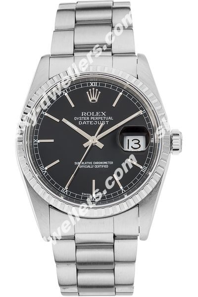 Rolex Datejust Circa 1987 Stainless Steel Automatic 16220