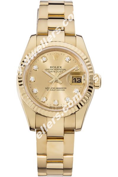 Rolex Datejust Yellow Gold Automatic 179178