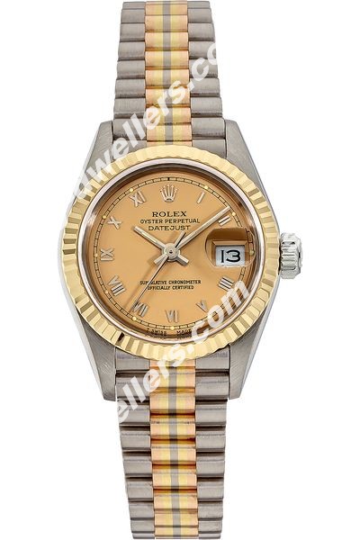 Rolex Datejust Circa 1985 Tridor Automatic 69179B