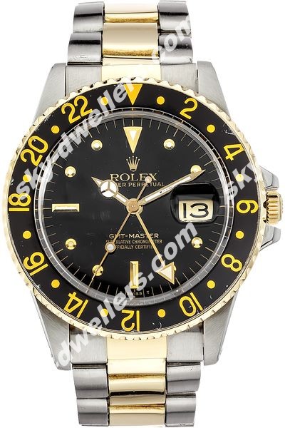 Rolex GMT Master Circa 1979 Yellow Gold and Stainless Steel 16753