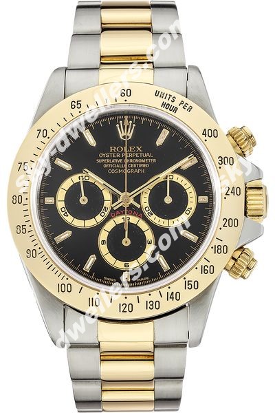 Rolex Daytona Zenith Movement Yellow Gold and Stainless Steel 16523