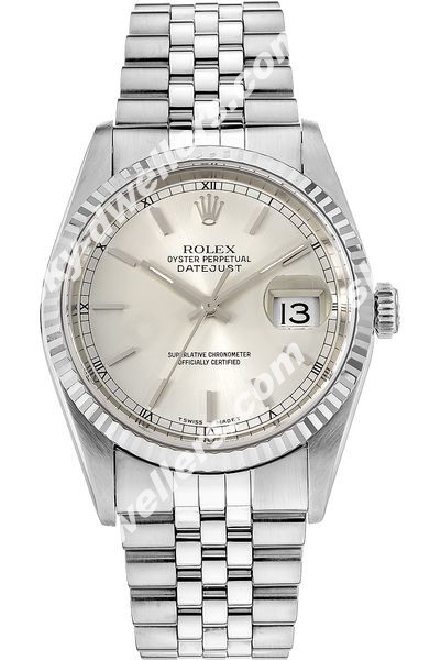 Rolex Datejust White Gold and Stainless Steel Automatic 16234