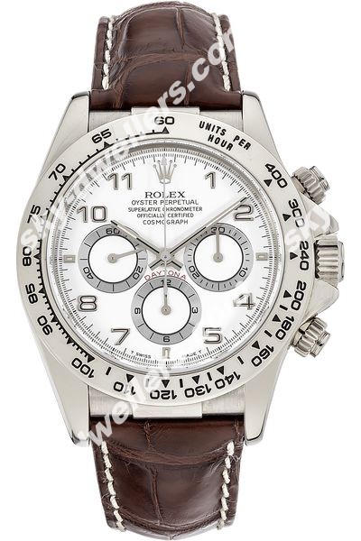 Rolex Daytona Zenith Movement White Gold Automatic 16519