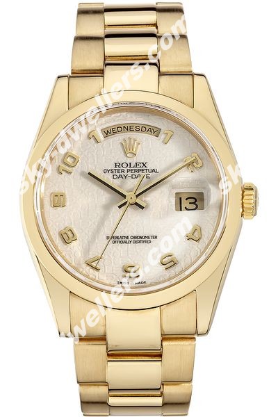 Rolex Day-Date Yellow Gold Automatic 118208